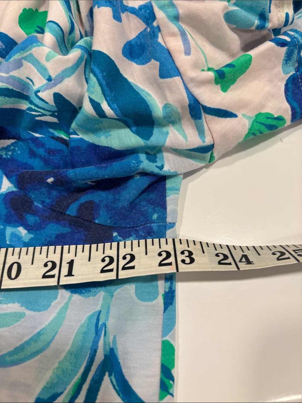 Lilly Pulitzer Lula Pink Tropics Sweet Pea Ruffle Sleeve Top - Picture 9 of 10